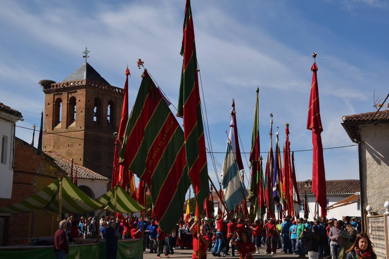 Encuentro de estandartes en Poza de la Vega