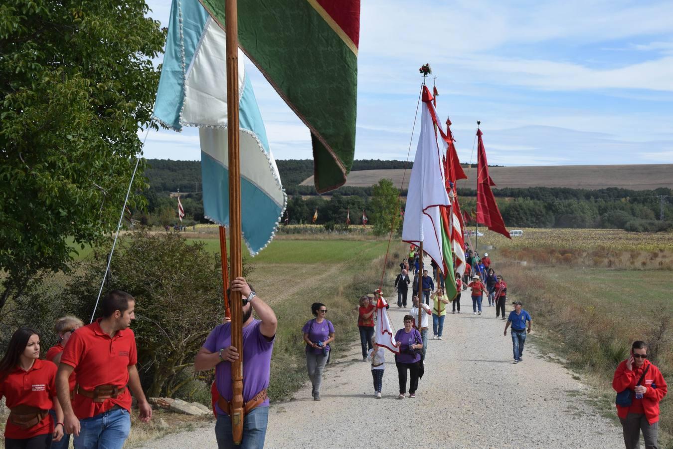 Encuentro de estandartes en Poza de la Vega