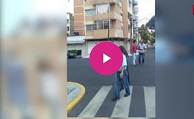 El impresionante vídeo de los efectos del terremoto en México