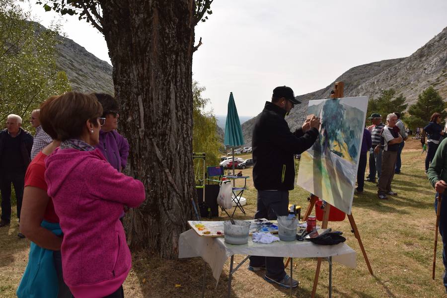 Romería en el santuario de la Virgen del Brezo