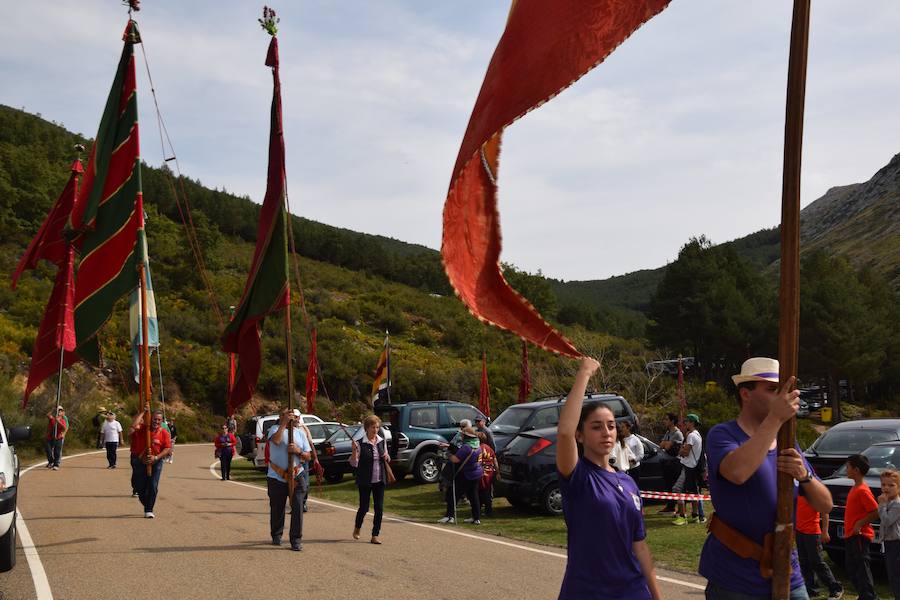 Romería en el santuario de la Virgen del Brezo