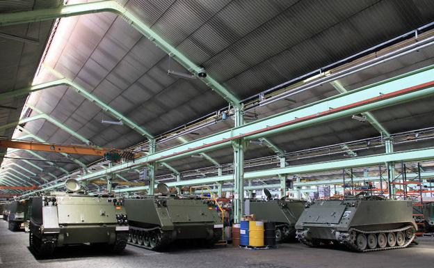 Interior de la Base Mixta. 