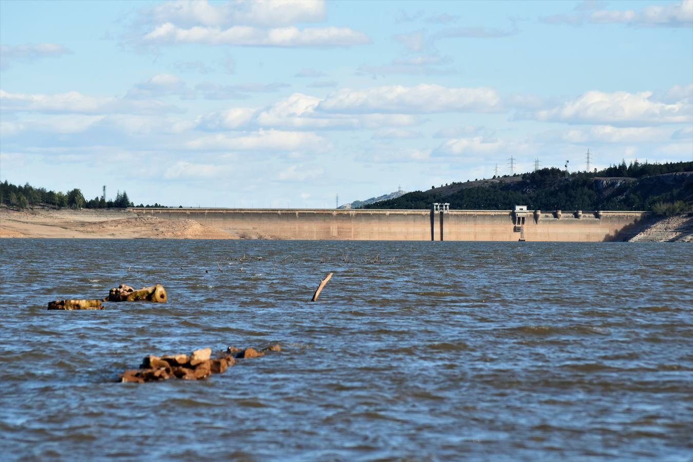 Los pantanos de Palencia sufren las consecuencias de la sequía