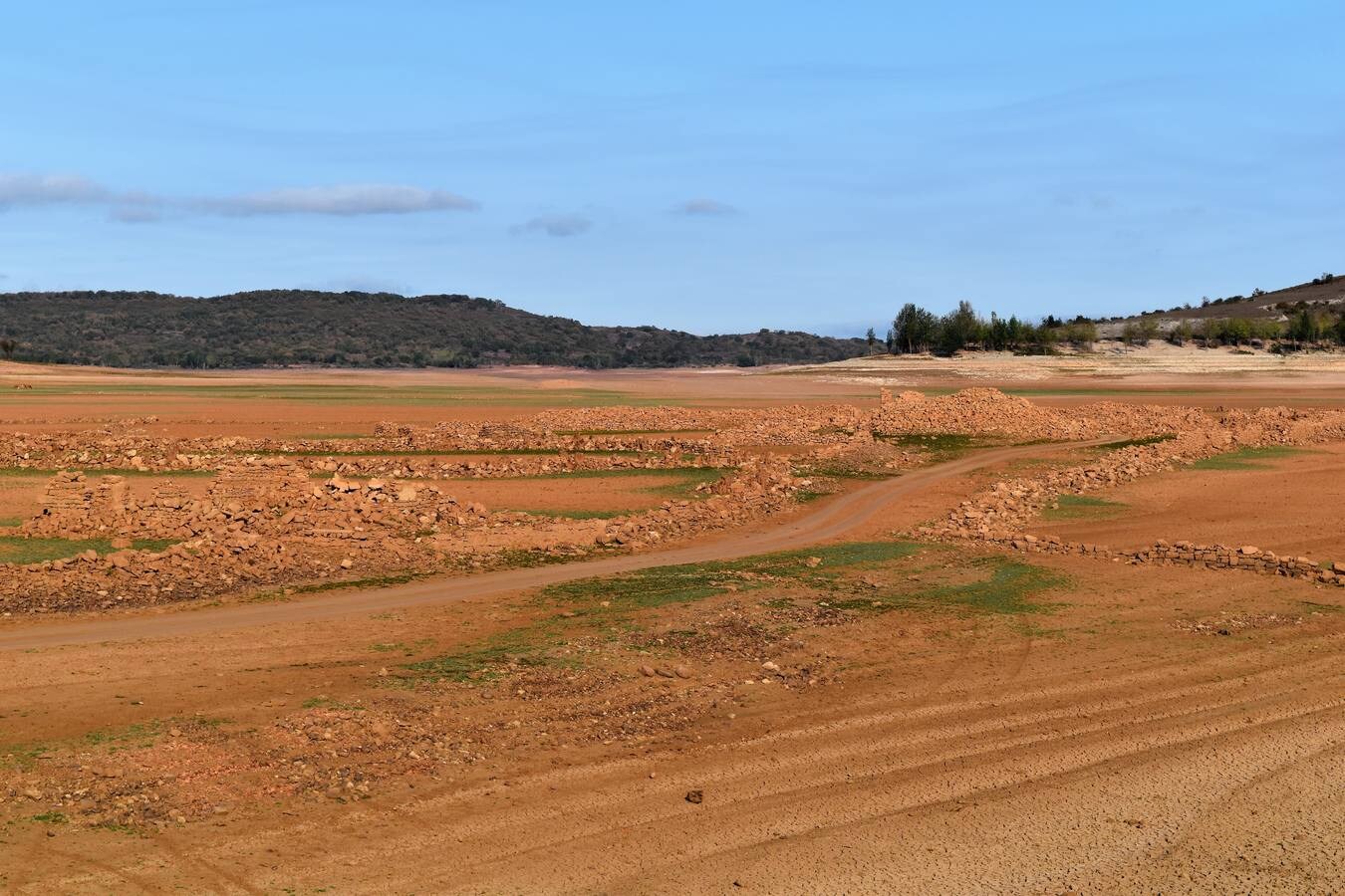 Los pantanos de Palencia sufren las consecuencias de la sequía