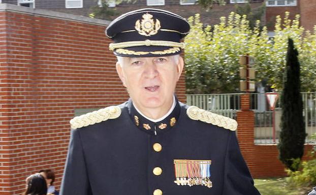 El excomisario de Policía Julián Cuadrado. 