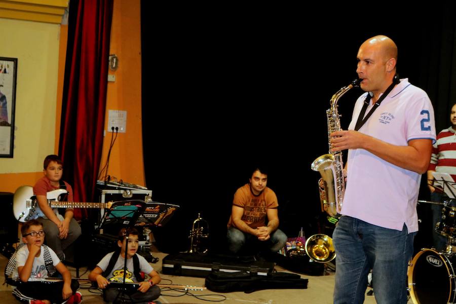 Audición musical en Baltanás, Palencia