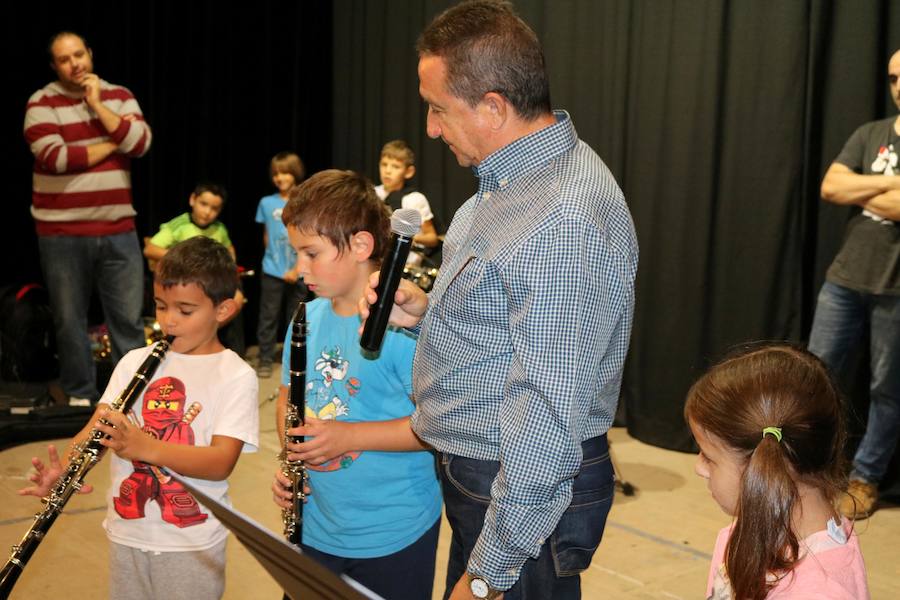 Audición musical en Baltanás, Palencia