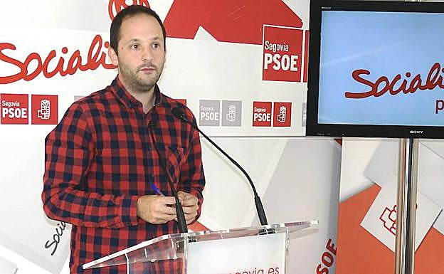 Alberto Serna, ayer. 