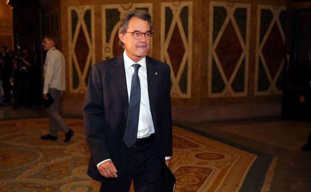 El expresidente de la Generalitat Artur Mas. 