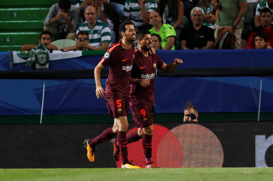 El conjunto dirigido por Ernesto Valverde visita el José Alvalade en encuentro correspondiente a la segunda jornada del Grupo D de la Liga de Campeones.