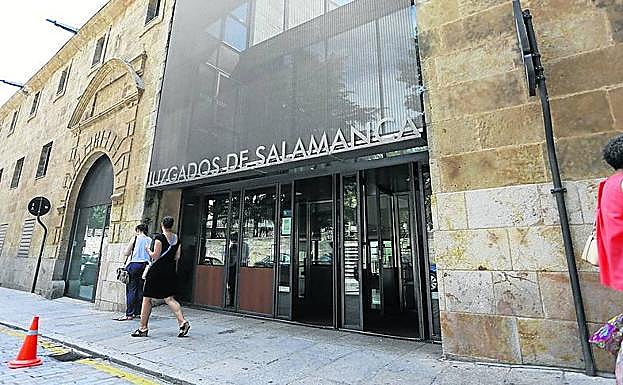 Juzgados de Salamanca, en la plaza de Colón. 