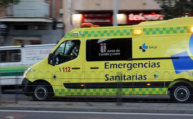 Dos heridos en una colisión entre dos turismos en Fuentespina
