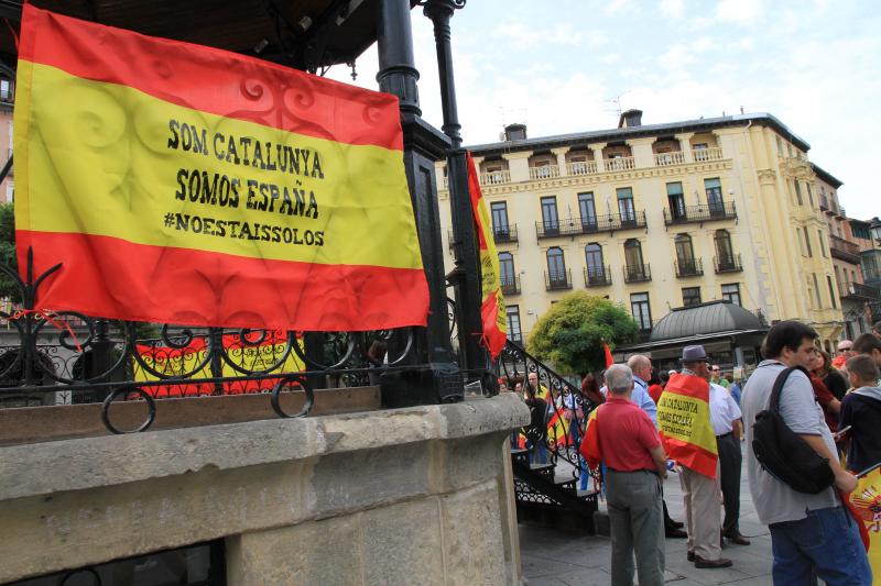 Concentración en Segovia por la unidad de España