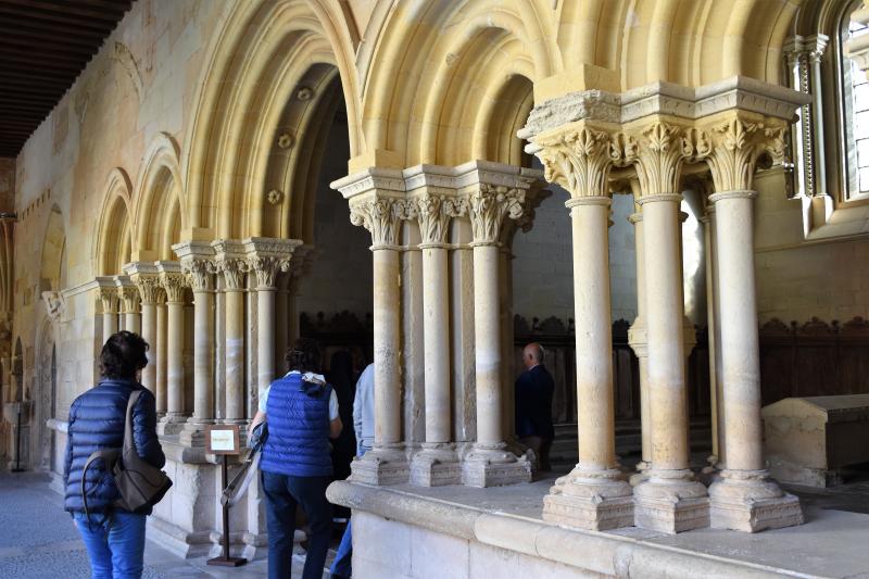 Inauguración del nuevo sistema de visitas guiadas interactivas en el monasterio de San Andrés de Arroyo 