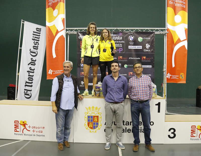 Podios de la Media Maratón de El Norte y la carrera de 5 kilómetros en Palencia