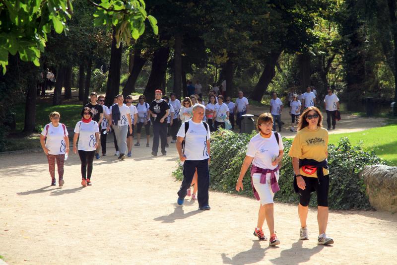 Más de 2.700 caminantes se suman a la Marcha Popular de Apadefim en Segovia