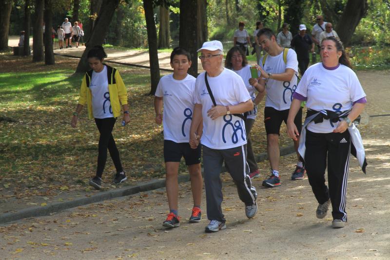 Más de 2.700 caminantes se suman a la Marcha Popular de Apadefim en Segovia