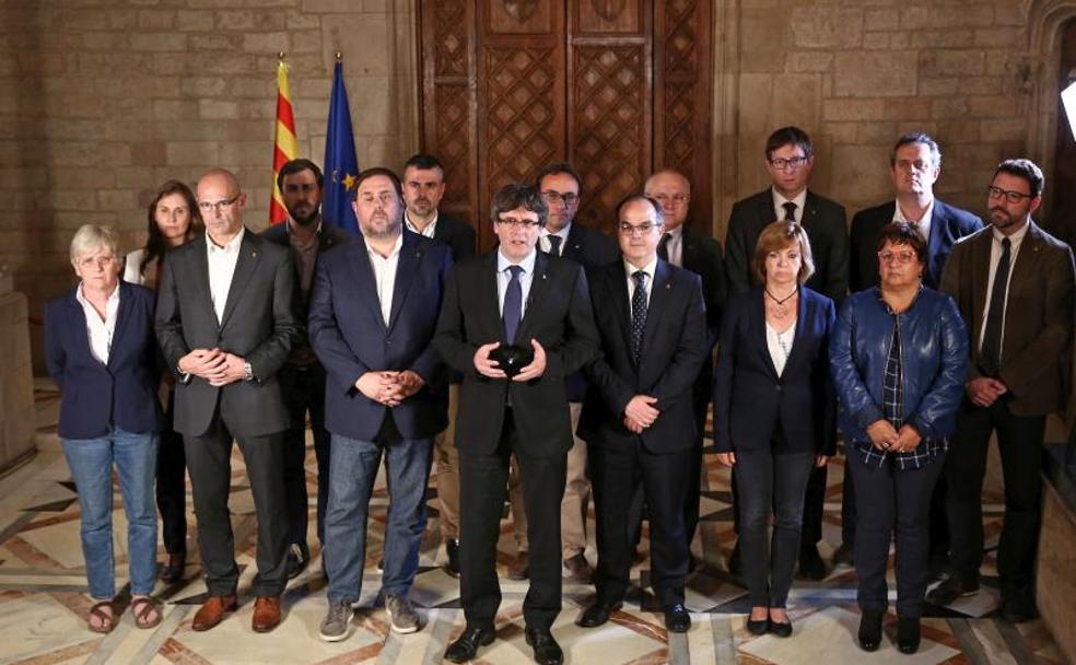 Comparecencia de Carles Puigdemont.