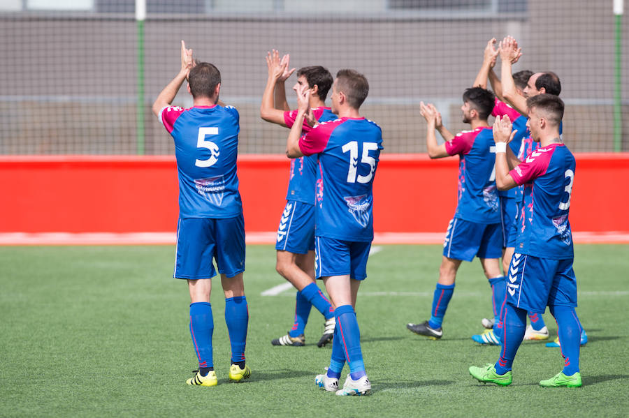 Dos goles de Dani Calleja frente al San Sebastián de los Reyes dan la victoria al equipo segoviano (0-2)