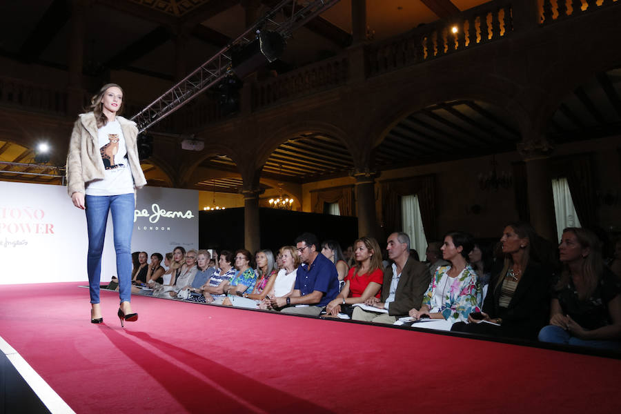 Desfile otoño-invierno de El Corte Inglés en Salamanca