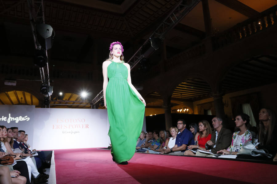 Desfile otoño-invierno de El Corte Inglés en Salamanca