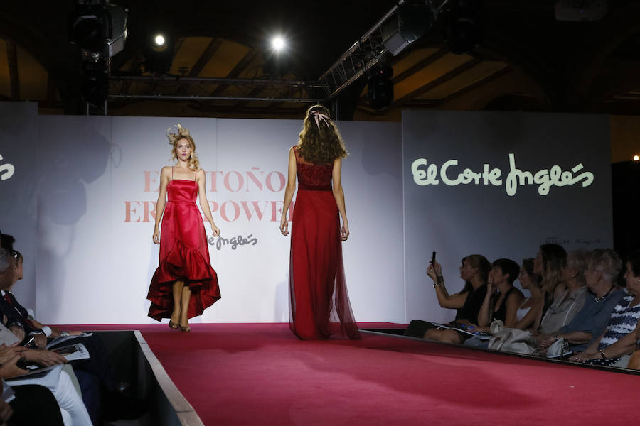 Desfile otoño-invierno de El Corte Inglés en Salamanca