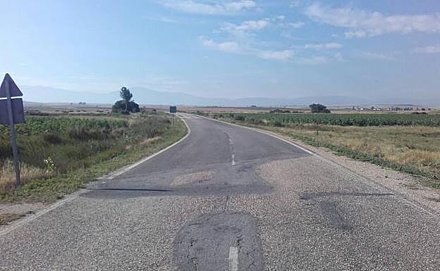 Tramo de la carretera. 