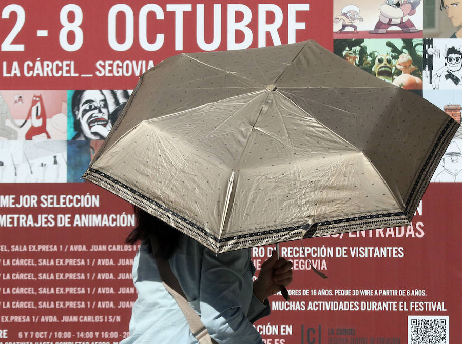 Récord de temperaturas en Segovia en el mes de octubre