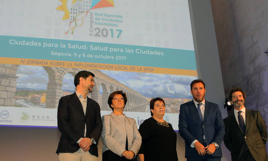 Bajo el lema 'Ciudades para la Salud: Salud para las Ciudades', el congreso se celebra en el Convento de Santa Cruz la Real, sede de la IE University