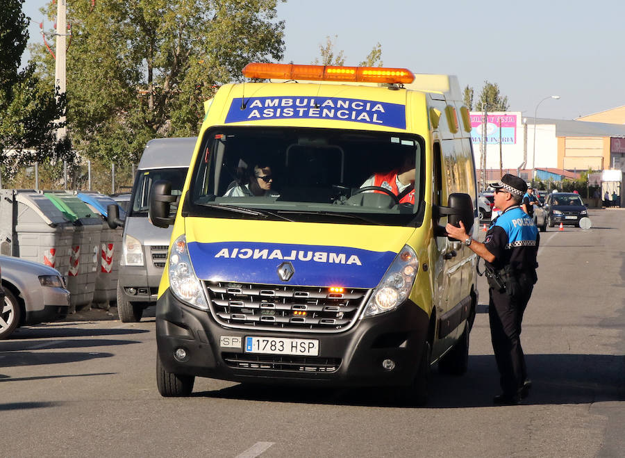 La nave afectada pertenece a la empresa Hijos De Plácido Hernández situada en el polígono de El Cerro de la capital segoviana