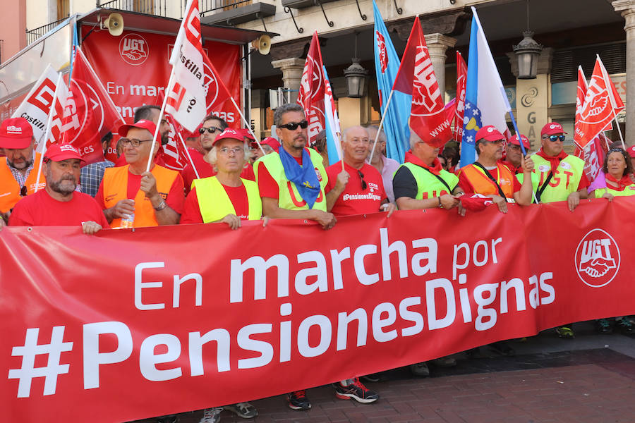 La marcha por las pensiones llega a Valladolid