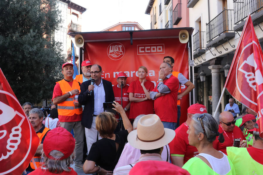 La marcha por las pensiones llega a Valladolid
