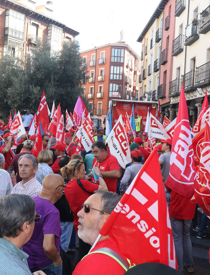 La marcha por las pensiones llega a Valladolid