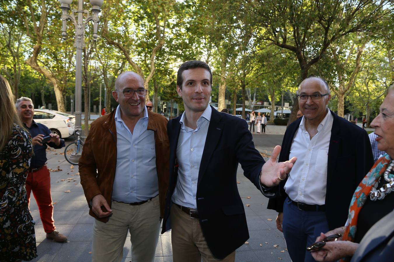 Pablo Casado, en el Club de Opinión Santiago Alba de Valladolid