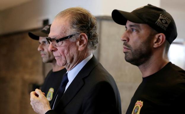 Carlos Nuzman, detenido el jueves por la Policía Federal. 