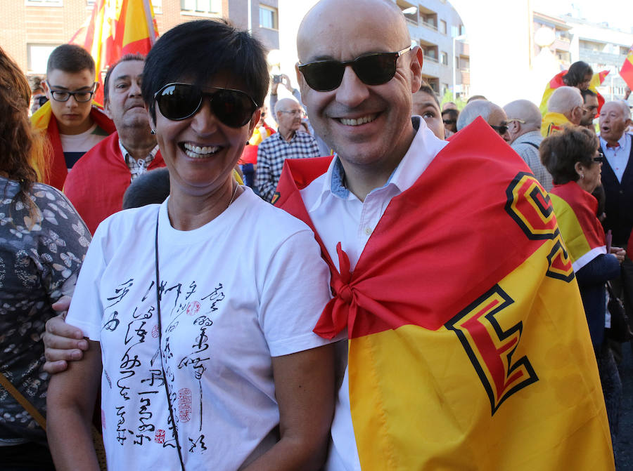 Concentración en apoyo a la Guardia Civil en Segovia