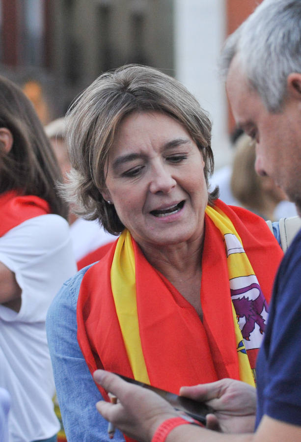 Manifestación por la unidad de España en Valladolid