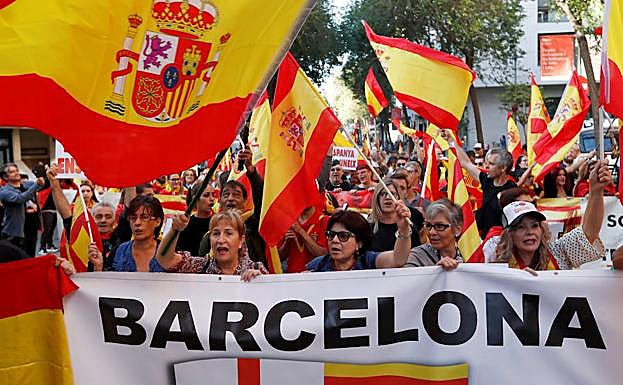 La multitudinaria marcha de Barcelona, en imágenes