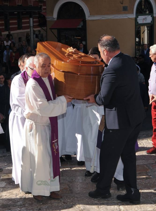 La Catedral acoge el funeral por Fernando García, rector del Seminario de Valladolid