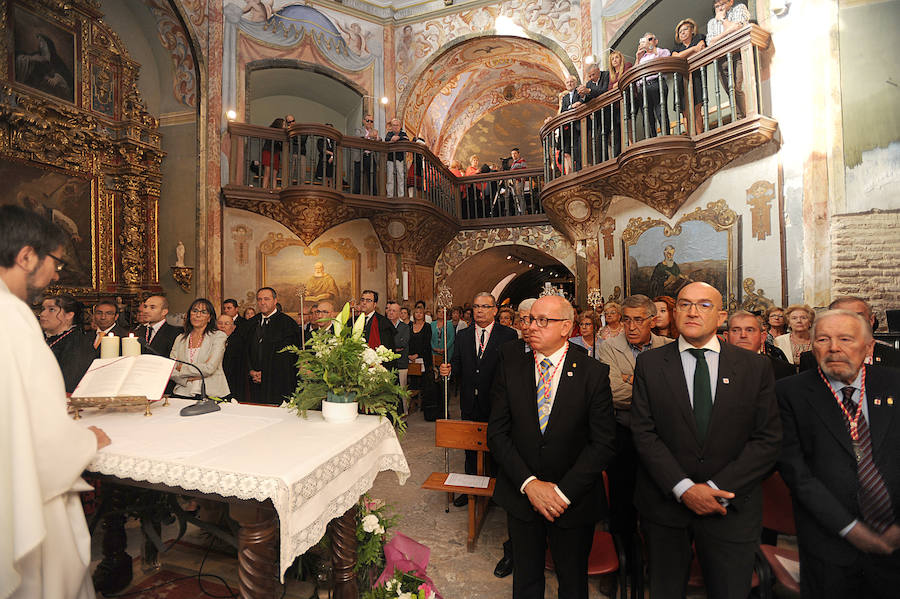 Misa en honor a la Virgen de la Soterraña en Olmedo