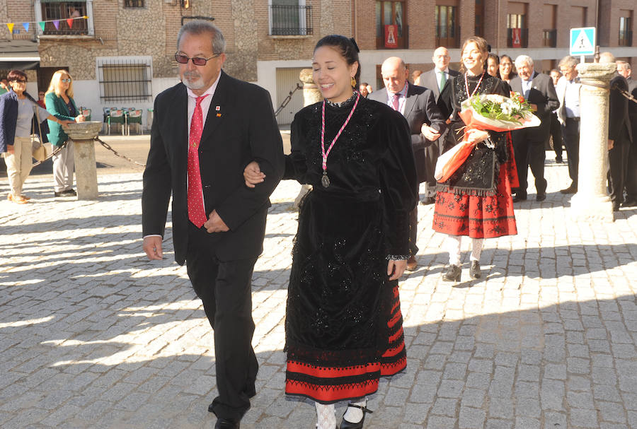 Misa en honor a la Virgen de la Soterraña en Olmedo