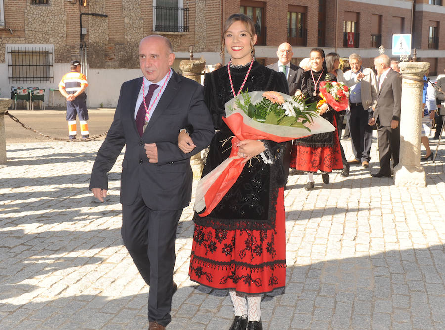 Misa en honor a la Virgen de la Soterraña en Olmedo