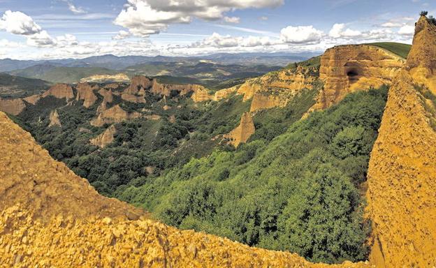 Vista panorámica de Las Médulas.