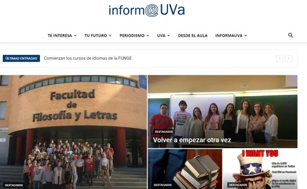 El grado de Periodismo de la UVA lanza la nueva web informauva.com