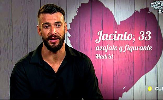 Jacinto Angosto durante su presentación en 'First Dates'. 