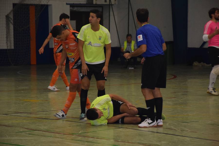 El equipo norteño ganó al equipo de primera división Ribera Navarra (6-4) y se clasificó así para octavos de fina para la copa del rey.