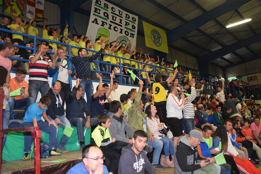 El equipo norteño ganó al equipo de primera división Ribera Navarra (6-4) y se clasificó así para octavos de fina para la copa del rey.