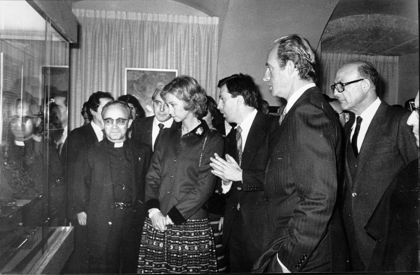 En los actos conmemorativos del Doce de Octubre de 1980, don Juan Carlos y doña Sofía inauguraron una exposición sobre la imprenta en Iberoamérica en la Casa de Colon; participaron en un acto académico en la Universidad e inauguraron el Museo Oriental 