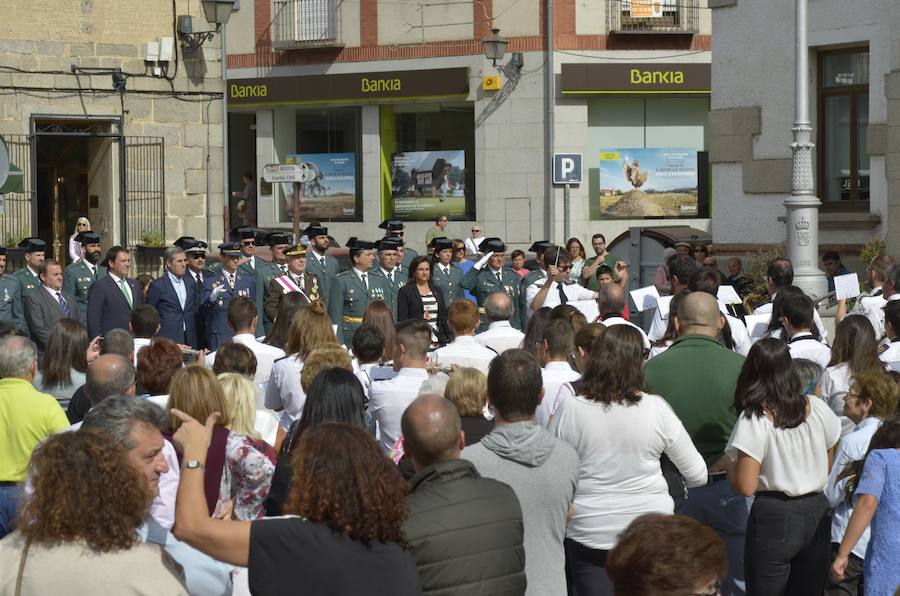 Desfile de la Guardia Civil por el día de la Hispanidad en Segovia, El Espinar y La Granja