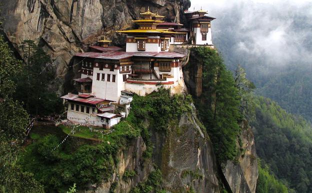 Taktshang Goemba, en Bután.